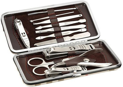 

Foolzy 13 in 1 Manicure Pedicure set with Nail Clipper(250 g, Set of 12)