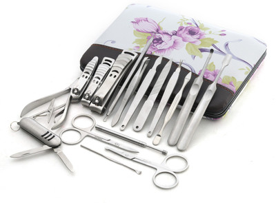 

Foolzy 18 in 1 Professional Pedicure Manicure Set Kit(240 g, Set of 1)