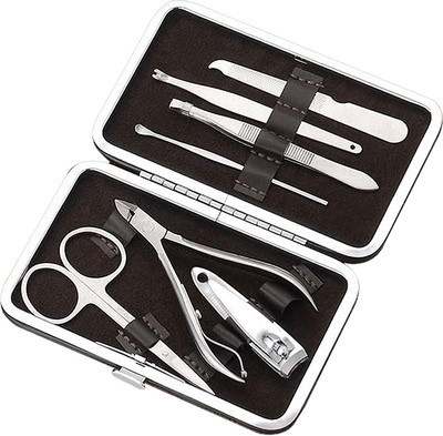 

Aptron Premium manicure kit in leatherette case (7 pc.) - Large(7 Pcs)