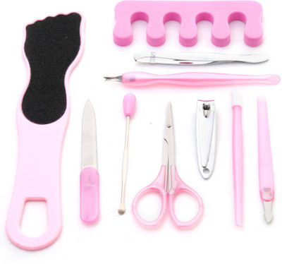 Foolzy 10 in 1 Manicure Pedicure Set(240 g, Set of 10)