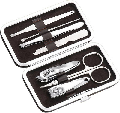 

Aptron Premium manicure kit in leatherette case - Small(7 Pcs)