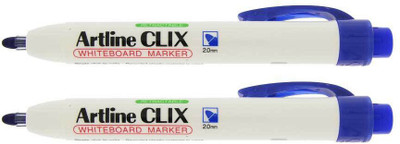 Artline EK573A Clix White Board(Set of 2, Blue)