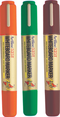 

Artline Ek 525t(Set of 3, Green, Brown, Orange)