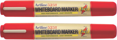 

Artline EK525T Twin White Board(Set of 2, Red)