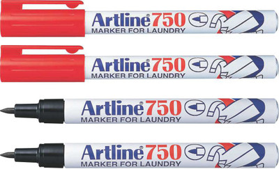 

Artline EK750 Laundry(Set of 4, Black, Red)