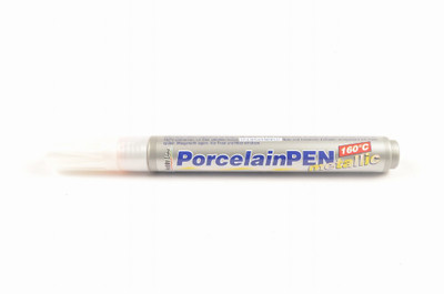 

C Kreul Porcelain Pen Metallic(Set of 1, Mother of pearl white Porcelain)