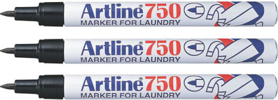 

Artline EK750 Laundry(Set of 3, Black)