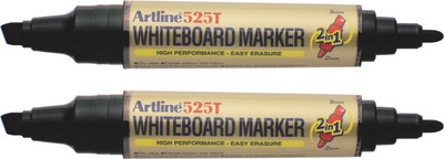 

Artline EK525T Twin White Board(Set of 2, Black)