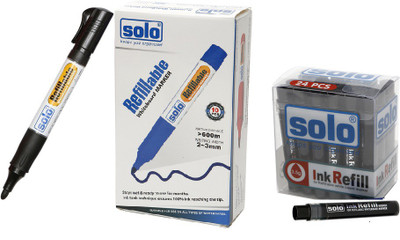 

Solo WBM01 with Refill(Set of 2, Black)