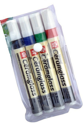 

Sakura 4pcs-XCGK-A(Set of 4, Black, blue, green, red)