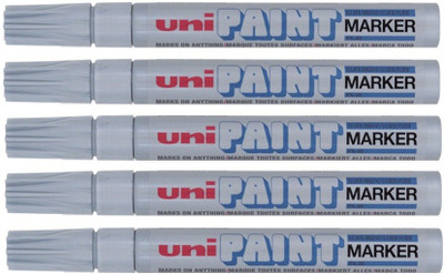 Uniball Aluminium Barrel(Set of 5, Silver)
