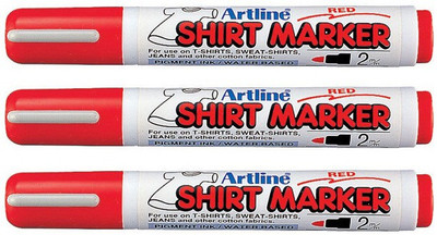 

Artline EKT2 T-Shirt(Set of 3, Red)
