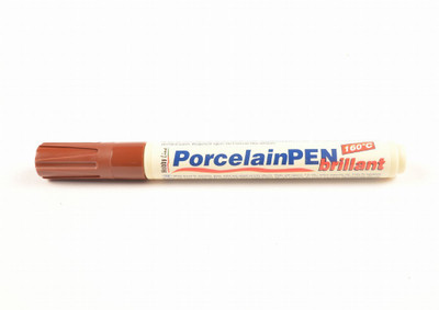 

C Kreul Porcelain Pen(Set of 1, Cognac Porcelain)
