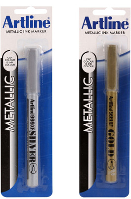 

Artline EK999XF - Gold & Silver(Set of 2, Gold, Silver)