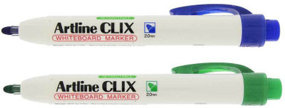 

Artline EK573A Clix White Board(Set of 2, Blue, Green)