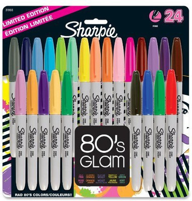 

Sanford Brands Sharpie Fine-Tip Permanent Marker, 24-Pack Assorted Colors(Set of 24, RGB)