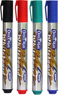

Soni Officemate White Board Marker(Set of 10, Black, Blue, Red, Green)