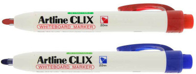 

Artline EK573A Clix White Board(Set of 2, Blue, Red)