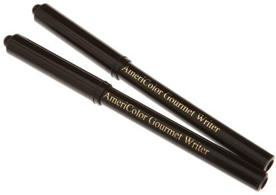 

Americolor GWBL 2 Pack Gourmet Food Writer Set Black Marker(Set of 2, Black)