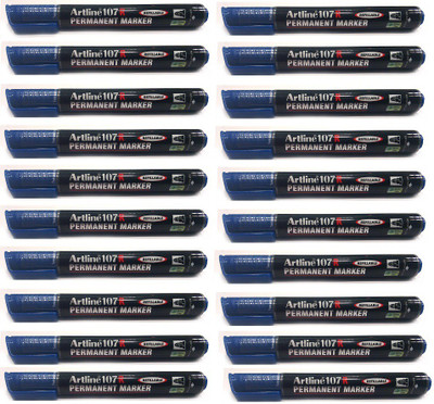 Artline EK 107R - Blue(Set of 20, Blue)