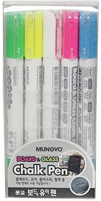 

Mungyo MBG 5(Set of 5, white, green, yellow, blue, pink)