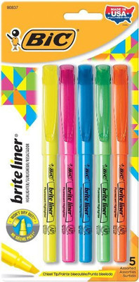 

BIC BLP51W-Ast(Set of 5, fluorescent)