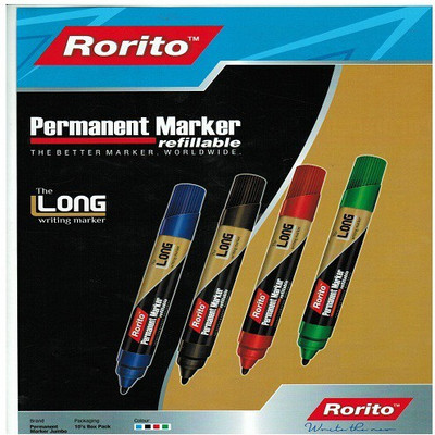 

RORITO PM JUMBO(Set of 40, BLUE,BLACK,RED GREEN)