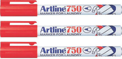

Artline EK750 Laundry(Set of 3, Red)
