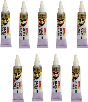 

Camlin 261(Set of 9, Metallic Gold)