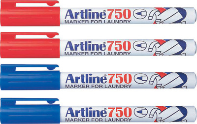 

Artline EK750 Laundry(Set of 4, Blue, Red)