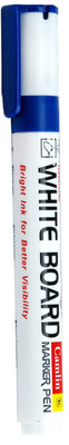 Camlin Bullet Tip Non Permanent whiteboard Markers(Set of 10, Blue) available at flipkart for Rs.250