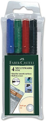 

Faber Castell 151310(Set of 12, Blue, Black, Red, Green)
