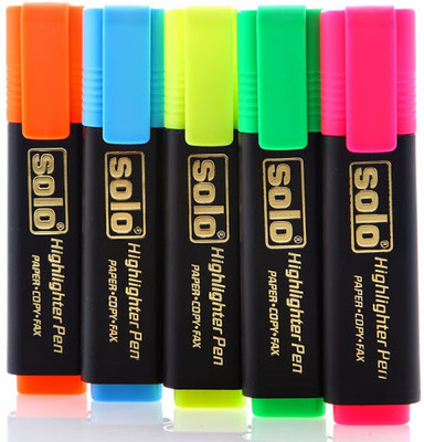 

Solo HLFS5(Set of 5, Yellow, Blue, Green, Orange, Pink)