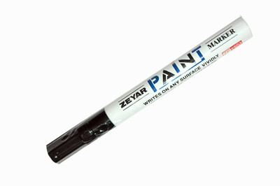 

Zeyar Black Marker(Set of 1, Black)