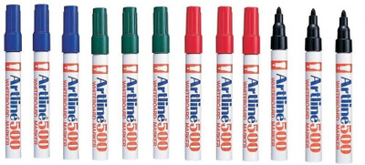 

Artline EK500(Set of 12, Black, Blue, Red, Green)