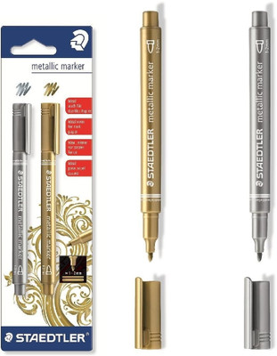 Staedtler 8323SBK2(Set of 2, Gold, Silver)