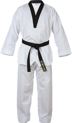 

Axson TKD006 Martial Art Uniform, Black;white