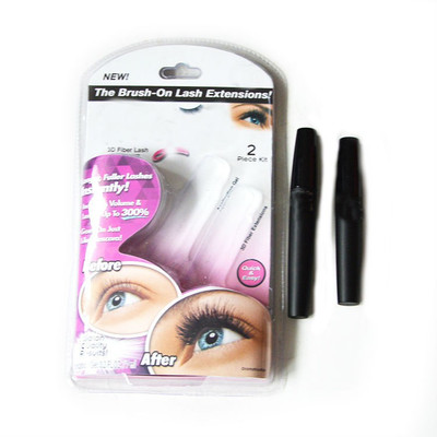 

Shrih 2 Pcs Brush-On Lash Extensions 12 g(Black)