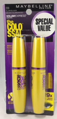 

Maybelline Pack The Colossal Volum Express Washable Mascara Glam Black 0.31 9.3 ml(Black)