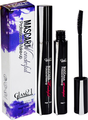 

Glam 21 Wonderful Professional Make up Mascara 10 ml(Black)