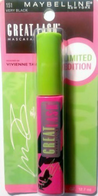 

Maybelline Great Lash Limited Edition Mascara Vivienne Tam 5 g(Black, Brown)