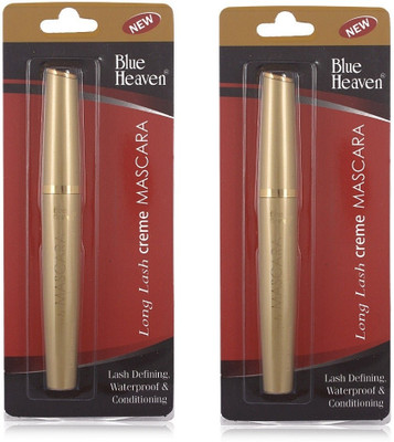 

Blue Heaven Long Lash Creme Mascara (Set of 2 Pc) 7.5 ml(Black)