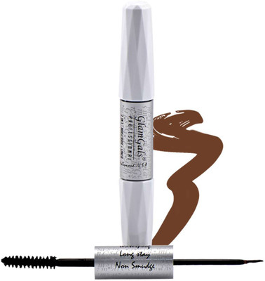 

GlamGals 2 in 1-Black Mascara + Brown Liner 10 ml(Black)