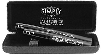 

Simply Naked Beauty Best 3d Fiber Lash Mascara Waterproof Voluminous Mascara 147.85 ml(Black)