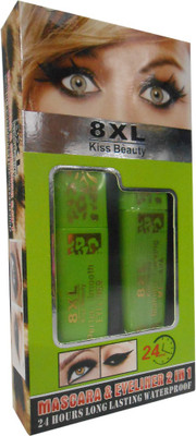 

Kiss Beauty Long Lasting Waterproof Mascara/Eyeliner 2in 1 Good Choice HOUPG 20 ml(Green)