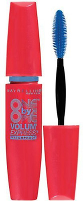 

Maybelline Volum Express One By One Waterproof Mascara Blackest Black 9 ml(Black)