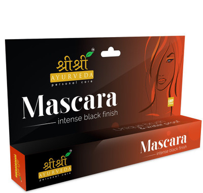 

Sri Sri Ayurveda Mascara Intense Black Finish 8 ml(Black)