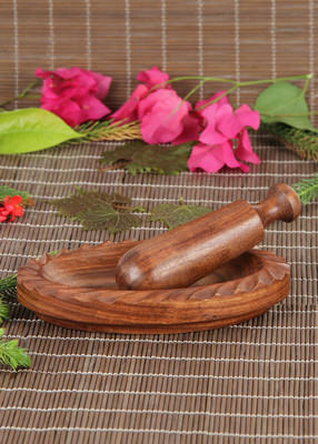 

Onlineshoppee Wood Masher(Brown, Pack of 2)
