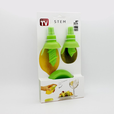 Stem Plastic Masher(Green, Pack of 3)