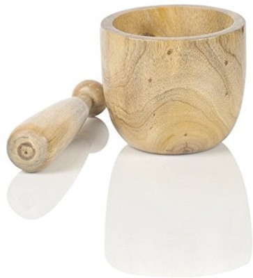 

Onlineshoppee Wood Masher(Brown, Pack of 2)